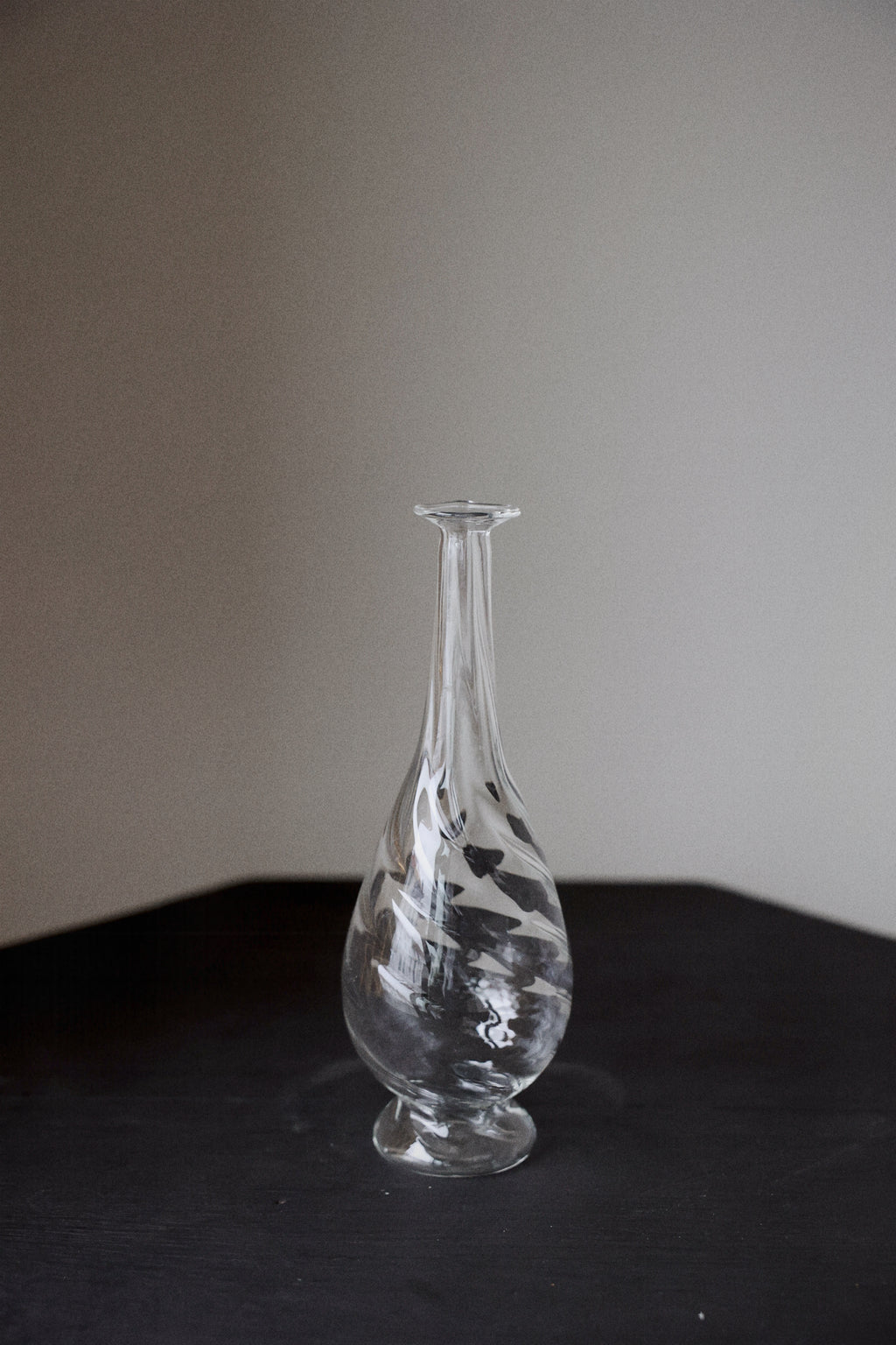 Glassvase, liten