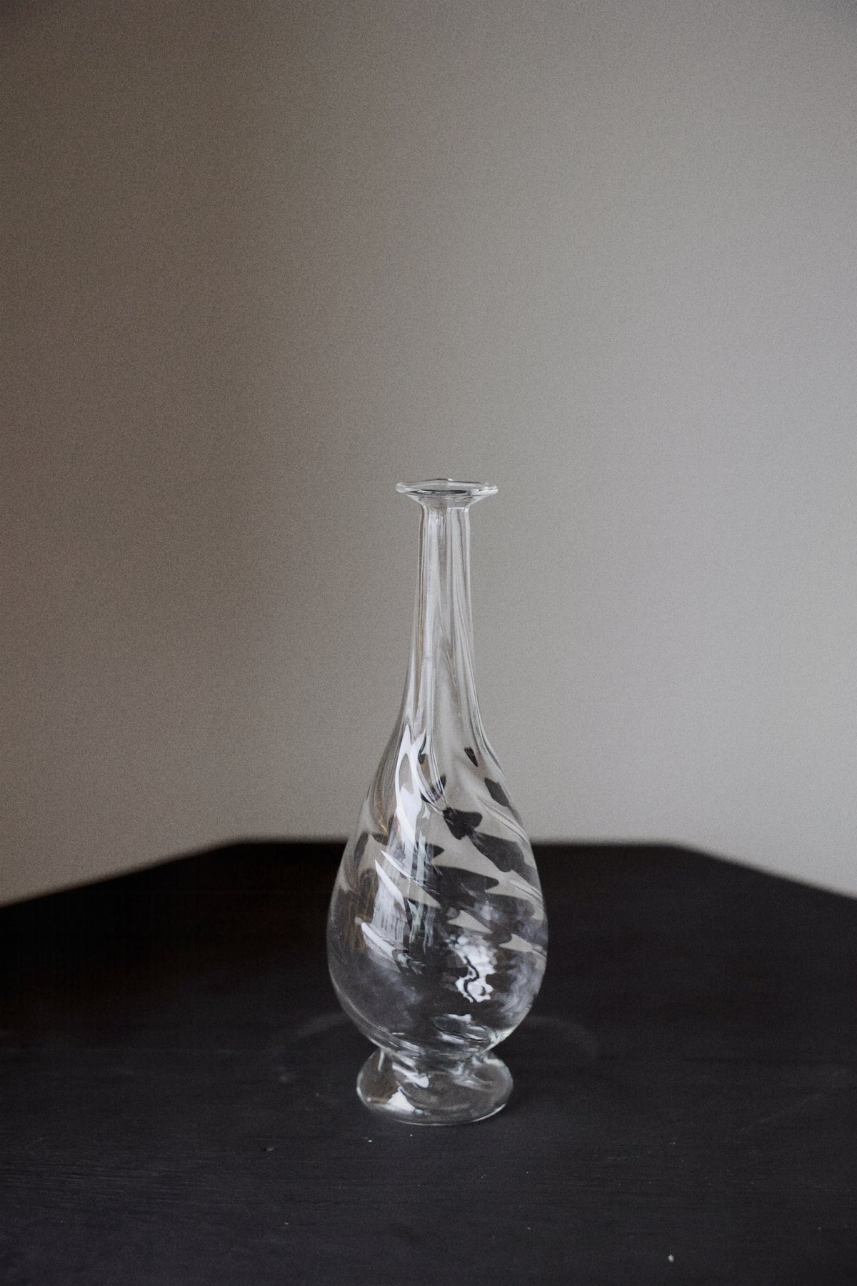 Glassvase, liten