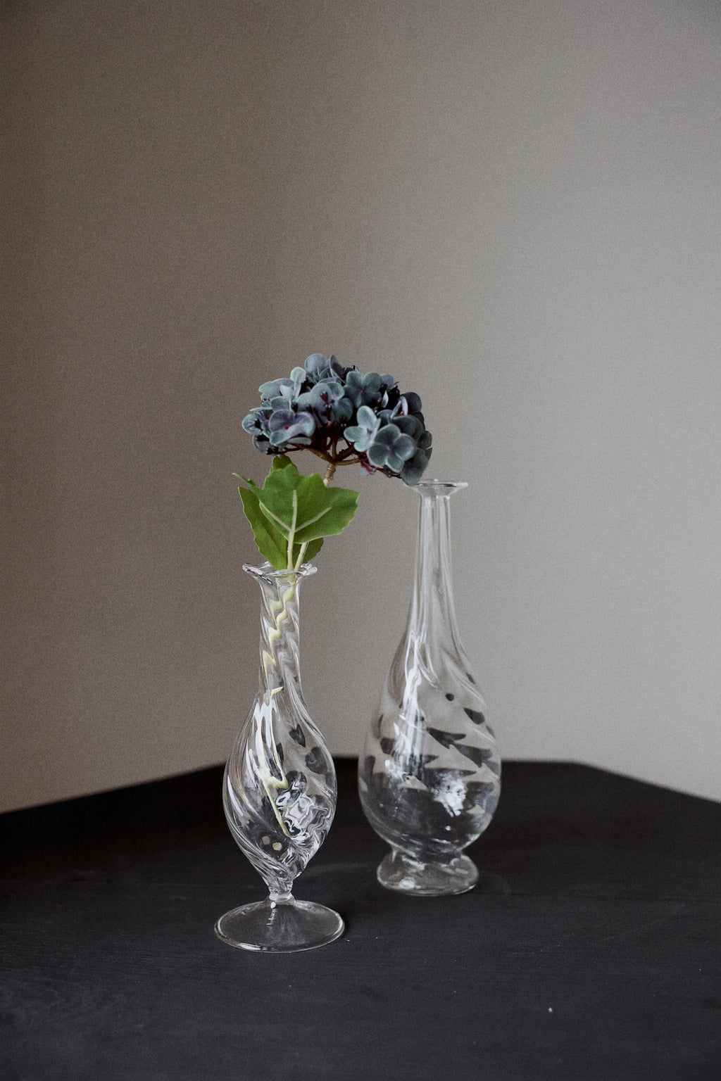 Glassvase, liten