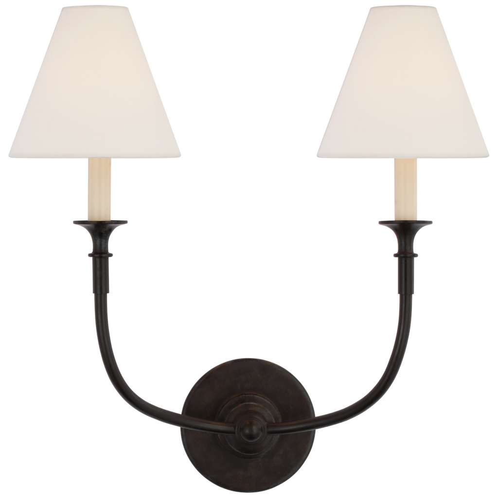 Piaf Double Sconce